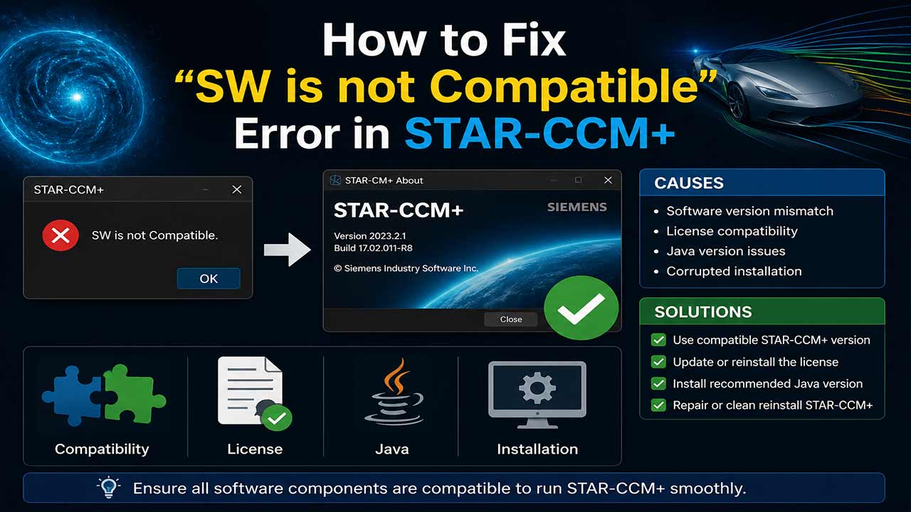 رفع ارور SW is not Compatible در استارست